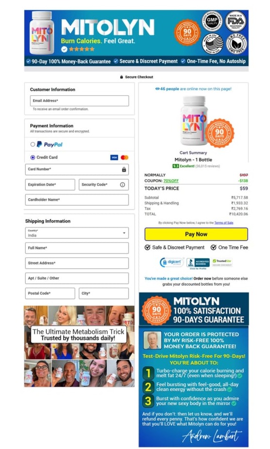 Mitolyn Dietary Supplement-Secure-Checkout